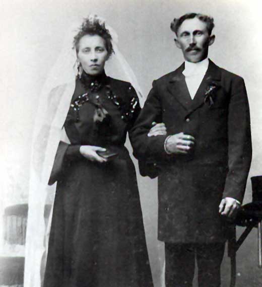 Heinrich und Josephine Brathe im Jahre 1900