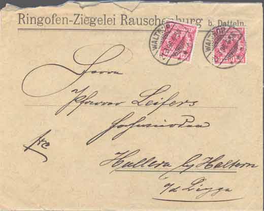 Briefumschlag Ringofen-Ziegelei