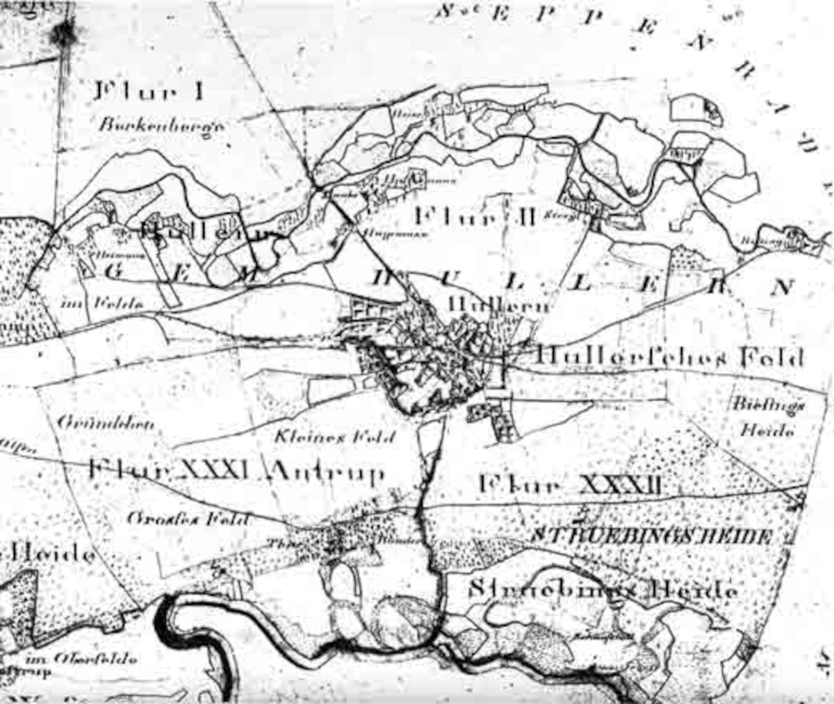 Karte 1825