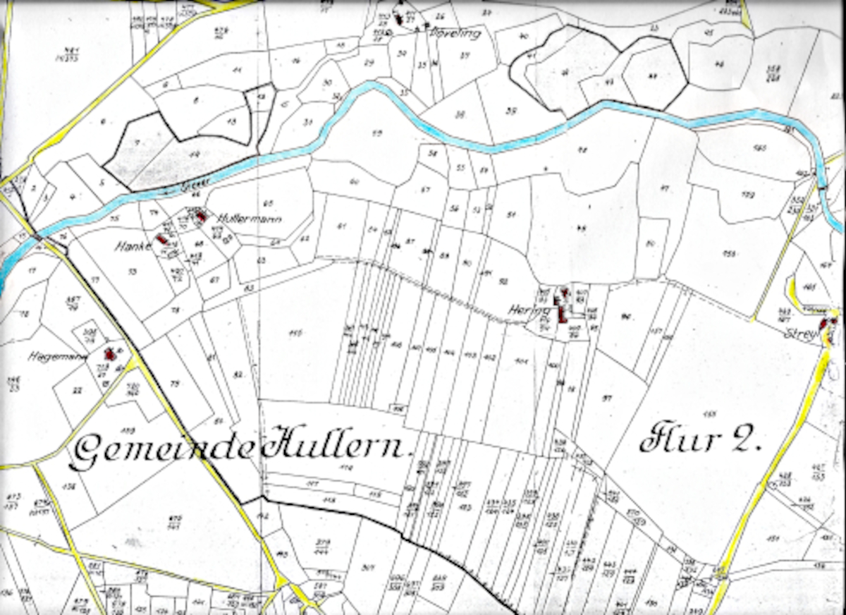 Parzellierungs-Karte 1925