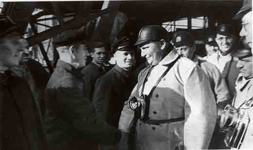 Hermann Göring zu Besuch bei Hibernia AG