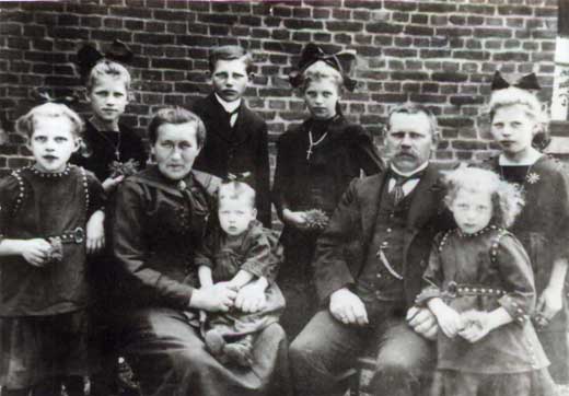Familie Wilhelm Stüer 1920/21