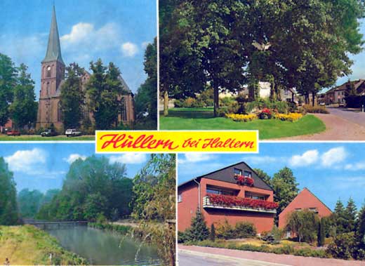 Postkarte Hullern