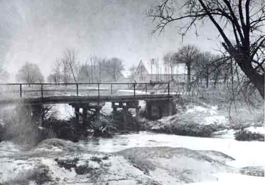 Hagemanns Brücke über die Stever 1905