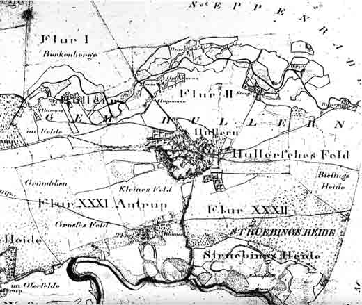 Karte 1825