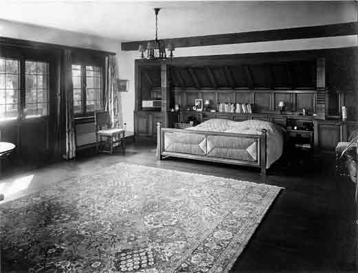 Schlafzimmer 1944