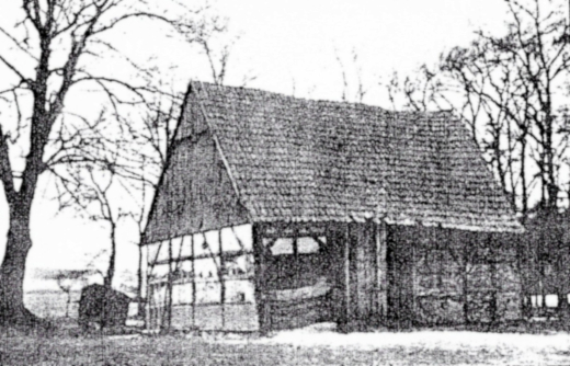 Schafstall des Hofes Sebbel um 1800